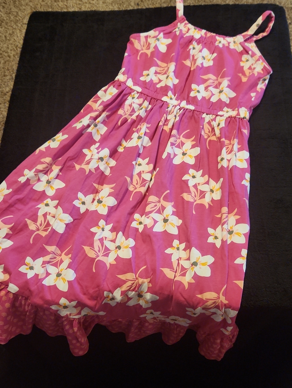 $3/Bundled- Pink Floral Sundress for Kids